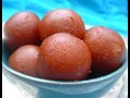 Gulab jamun dessert indien