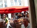 Hooligans fighting in Deventer