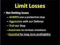 Limiting Losses; Trading Mistake #3 of 7 Series;  Tape Reading, Futures Trading System