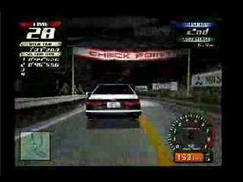 頭文字d アーケード2 関西最速伝説準決勝 ~ae86vsfd3s~