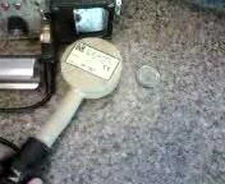 Radioactive vintage Timex watch,  dial and hands remove