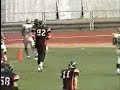 Me returning kickoffs during the 2004 season playing in the German Football League