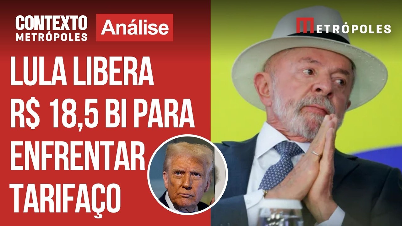 Nova tarifa de Trump preocupa Brasil; Lula aposta em crédito bilionário