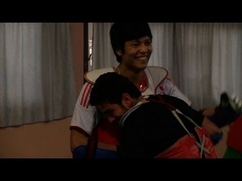 Afghan taekwondo star aims high