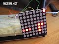 8x8 matrix + Arduino testing...
