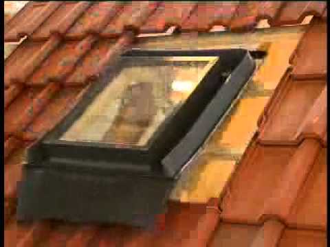 how to fit okpol roof windows