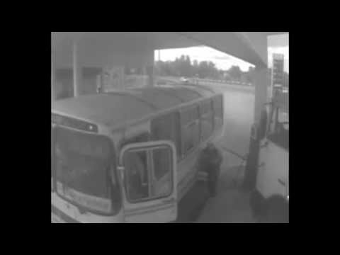Lucky Man Nearly Crushed by Truck