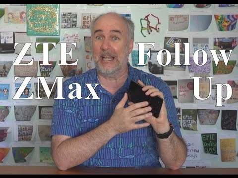 ZTE ZMax Phablet Follow Up | EpicReviewGuys in 4k