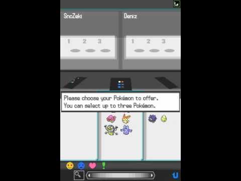 how to trade pokemon from emulator to ds