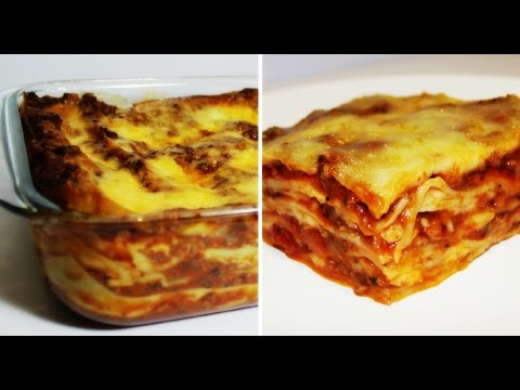 how to drain lasagna noodles