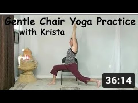 Gentle Chair Yoga practice