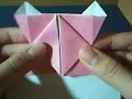 origami pig head origami pig head