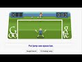 London 2012 Football (Soccer) Google Doodle 
http://www.youtube.com/watch?v=Mu3A_sAXYF4