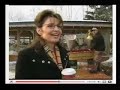 Palin Interviews with Slaughtered Turkey in Background Palin Interviews with Slaughtered Turkey in Background