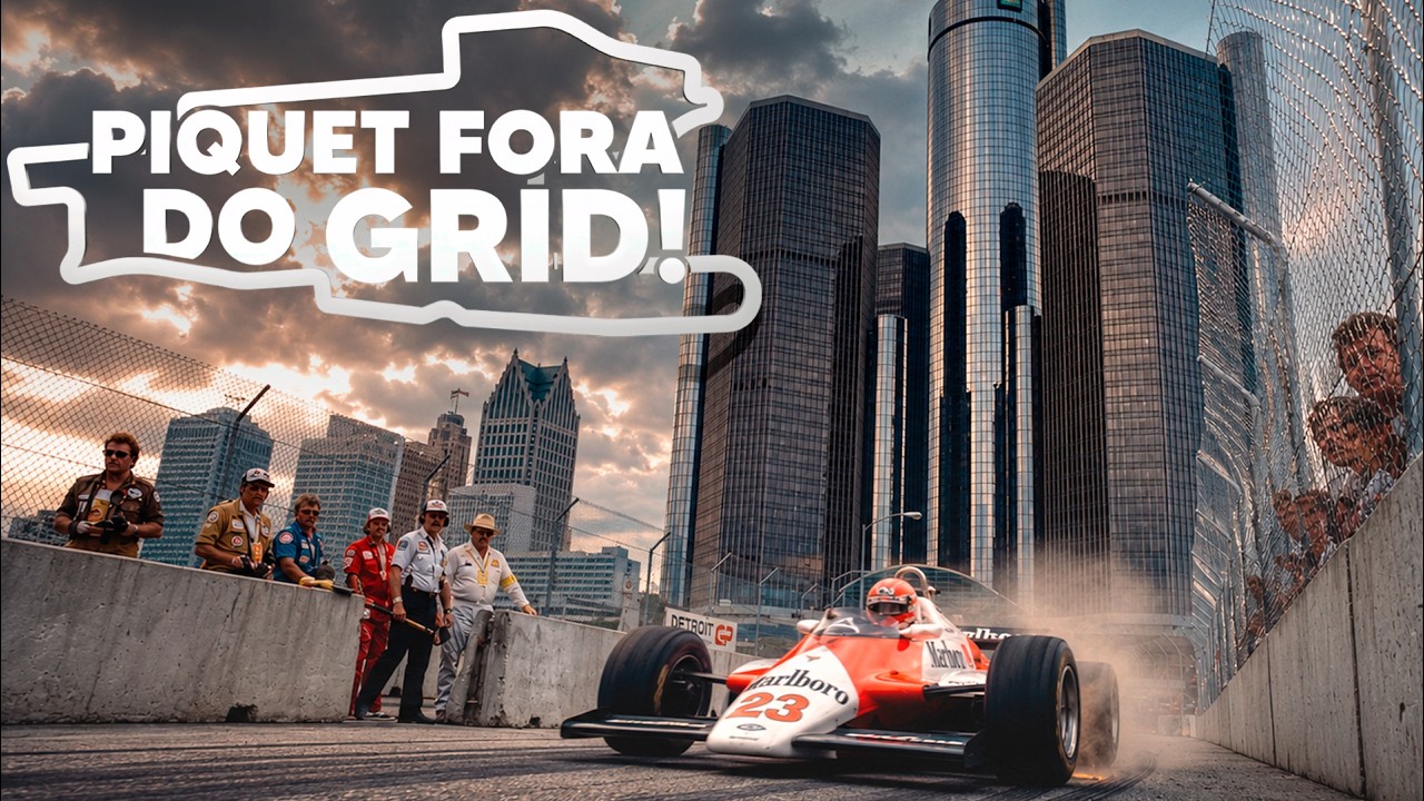 PIQUET nem largou! O desastre da Brabham nos EUA; Watson é o novo líder - GP de Detroit 1982