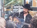 Gordie Johnson of GRADY does a little "Wild Ox Moan"