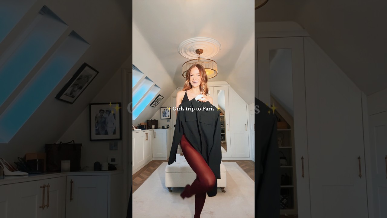 PARIS GIRLS TRIP TRAVEL OUTFIT 🫶🏼🍂🍁🧡