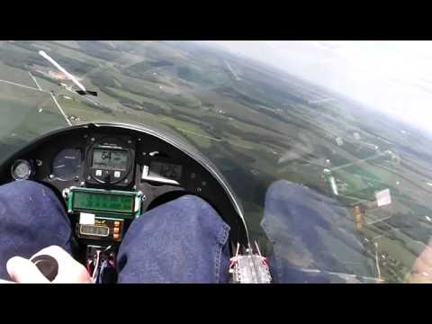 ultralight sailplane - A composite video of footage from several test flights of the electric powered Red Tail Hawk ultralight sailplane.