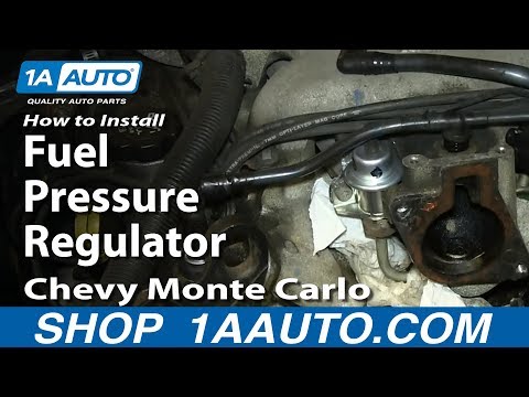 How To Install Replace Fuel Pressure Regulator 3.4L Chevy Monte Carlo