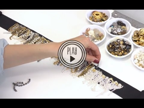 how to make an embellished belt
