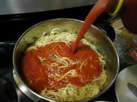 how to make spaghetti