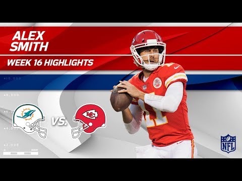 Video: Alex Smith Highlights | Dolphins vs. Chiefs | NFL Wk 16 Player Highlights