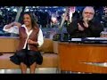 Comediante Samantha no Programa do Jô
