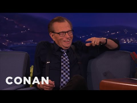 Larry King, Conan & Andy Split A Pot Brownie