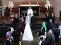 Joy and Paul Bridal entrance, Wedding 27th June 2008