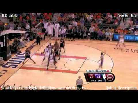 NBA Playoffs: Blazers at Suns 04-26-2010