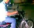 Video Caida moto garaje
