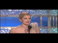 Drew Barrymore Wins A 2010 Golden Globe Award For Grey Gardens