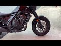 ホンダ レブル 500 レブル500 2020年モデルワンオーナースペアキーありサドルバッグ装備!!