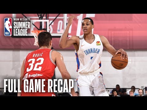 Video: CROATIA vs THUNDER | Oklahoma City Takes Back and Forth Finish | MGM Resorts NBA Summer League