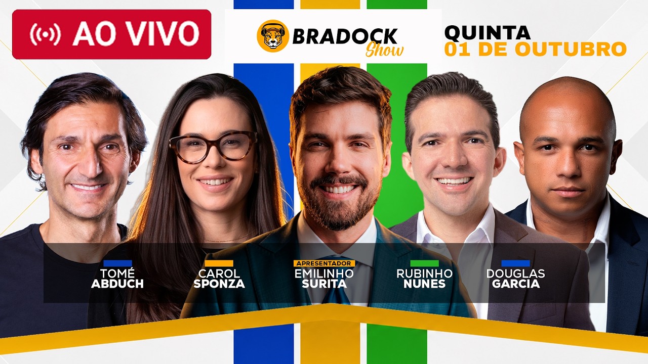 🔴 RETA FINAL: CASO MASTER ABALA BRASÍLIA E ELEIÇÕES ENTRAM NO RADAR | Bradock Show 01/10/2026