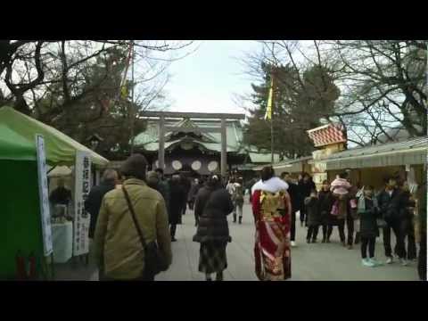 平成24年(2012) 元旦靖国神社