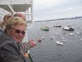 Final Stavanger Departure of Cunard Liner QE2