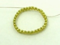 How to bezel a triangular cabochon/stone www.beadseast.com with seed beads