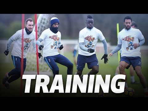 Video: TRAINING | SPURS TRAIN AHEAD OF ARSENAL DERBY CLASH