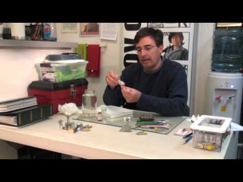 how to paint o scale figures