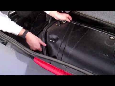 Porsche Boxster S – 986 Remove Engine Cover – Replace Air Filter porscherepair video