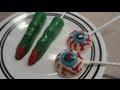 Candy Melting Wafer Mold Demo #2: Halloween suckers