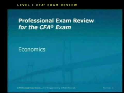Economics - CFA Level 1 Exam Prep