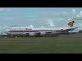 Thai airways take off arlanda