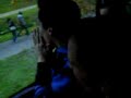 Onbekende 5vwo jongentjes in de bus in Wageningen
