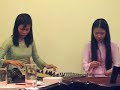 Vietnamese musicians in Ao dai
