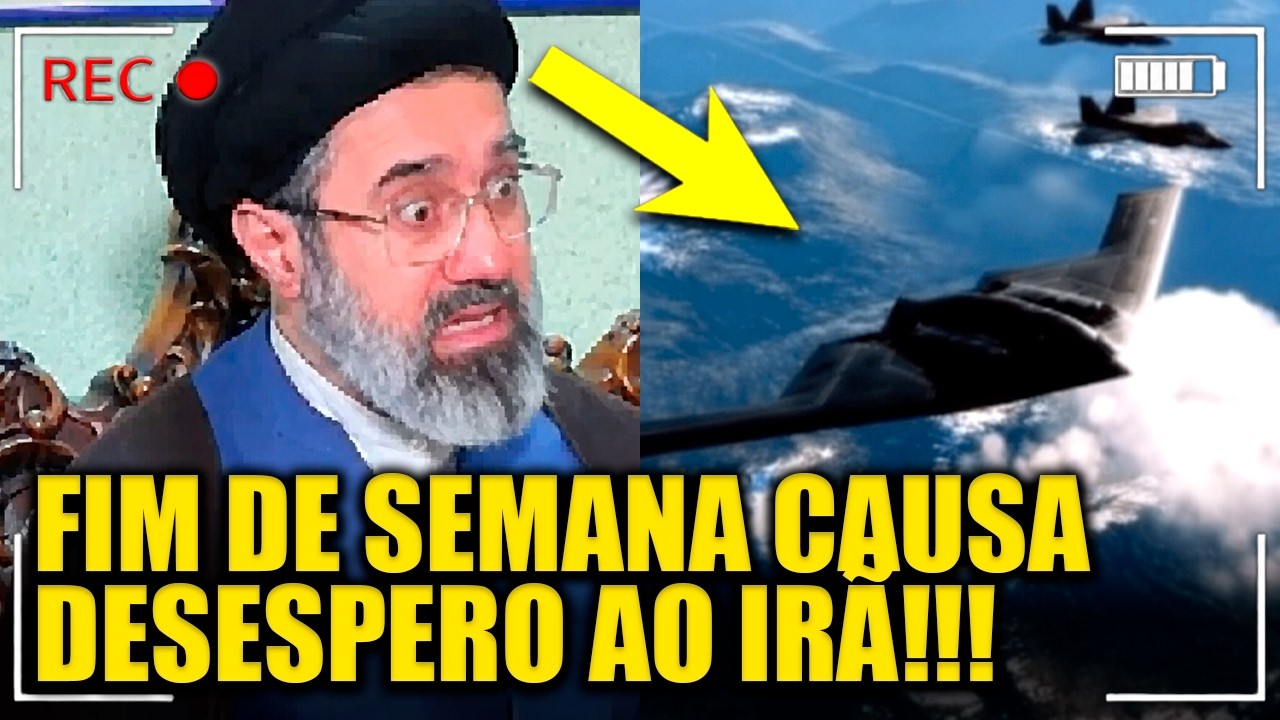 Irã FICA PARALISADO após Trump prometer seu ÚLTIMO FIM DE SEMANA!!!