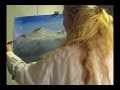 DrawingSand: Acrylic Paint - Mountains