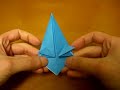 origami naga-kabuto tall samurai helmet origami naga-kabuto tall samurai helmet