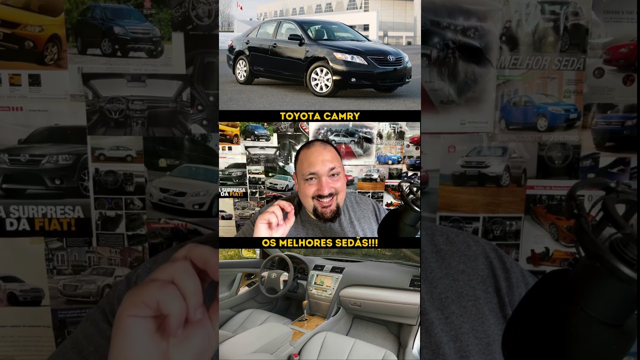 Toyota Camry tem um espaço na minha coleção, principalmente essa geração XV40! #toyota #camry
